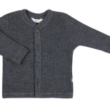 Merinowool Cardigan - Antraciet