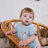 Baby Short Sleeve T-Shirt - Sky Blue