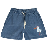 Denim Bermuda Shorts - Washed Indigo