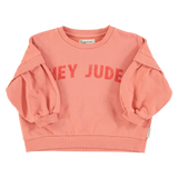 Sweatshirt | Pink w/ "hey jude" print