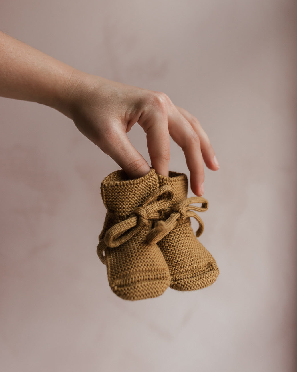 Booties Ochre