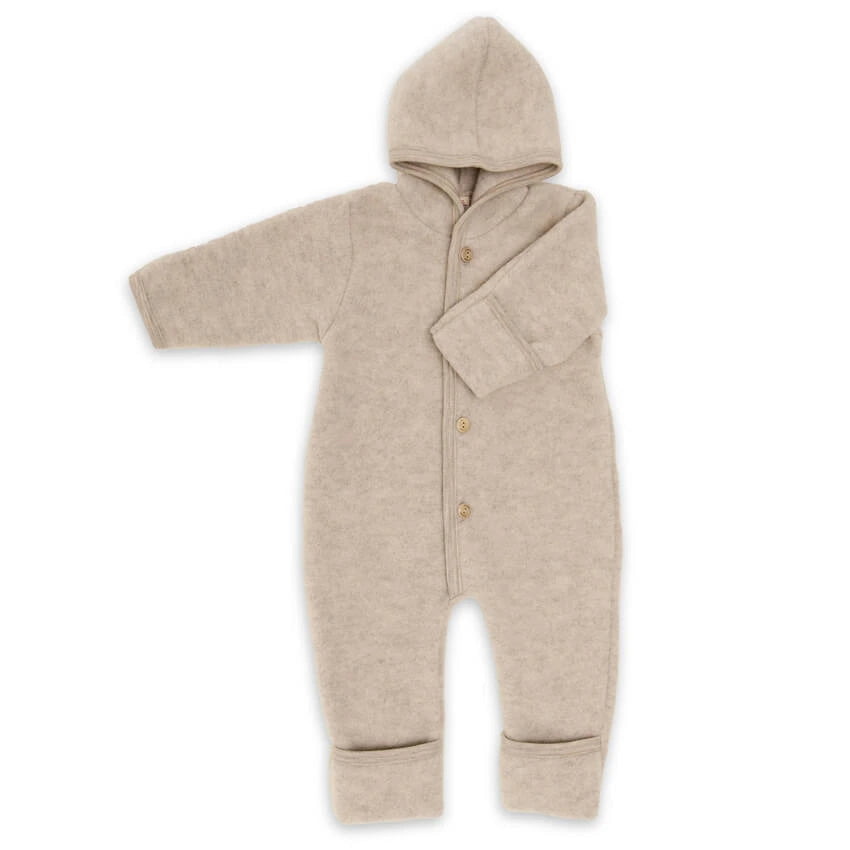 Engel Natur Wolfleece Overall - Sand melange