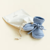 Booties Light Blue