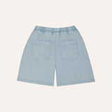 Light Blue Denim Kids Shorts