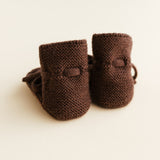 Booties Dark Brown