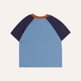 Color Block Blue Kids Tshirt