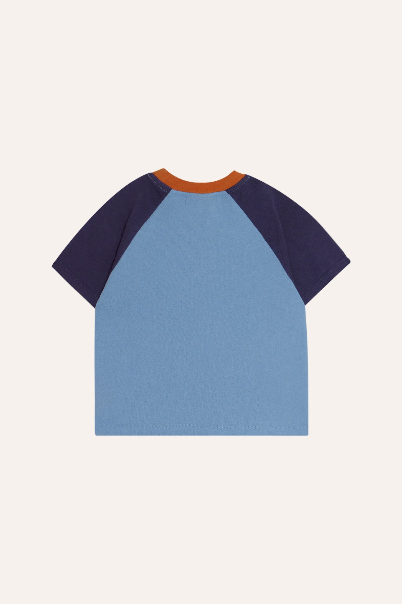 Color Block Blue Kids Tshirt