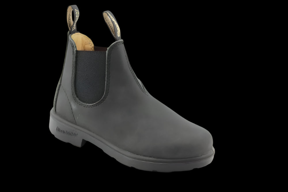 Blundstone Kids Chelsea Boots - Rustic Black