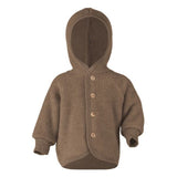 Hooded Wolfleece Jacket - Walnut