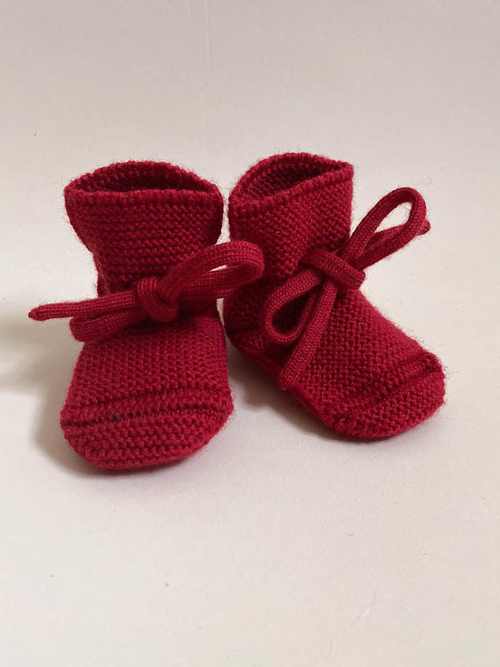 Booties - Cranberry