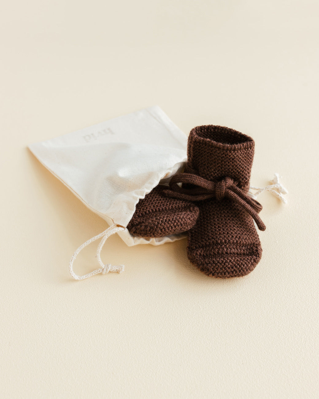 Booties Dark Brown