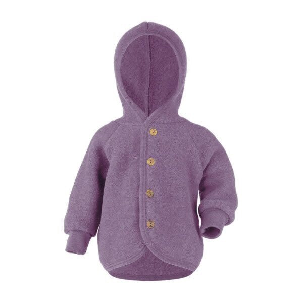 Hooded Wolfleece Jacket - Rosewood
