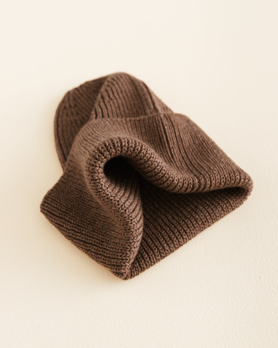 Fonzie Beanie Mocha