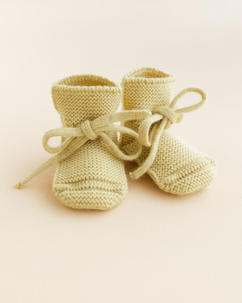 Booties Light Yellow