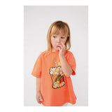 T-shirt Fizvalley - Fluorescent Fire