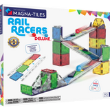 Magna Tiles Rail Racers Deluxe 90 piece set
