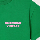 T-shirt Fizvalley - Vintage Watercress