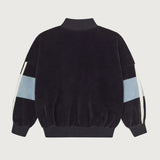 Grey Color Block Sweatshirt
