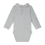 Gray Label | Baby Collar Suit GOTS - Stone Gray