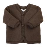 Joha Wool Cardigan - Dark Brown