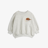 Elephant shrew emb sweatshirt grey melange