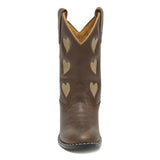 Boots mocca hearts