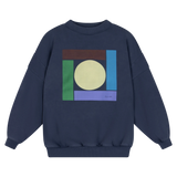 Crewneck sweater - midnight teal