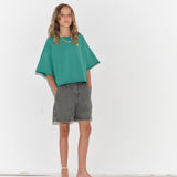 Sweat Top - Bottle Green Fleece