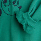 Ritzratz emb green sweatshirt