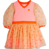 Dotted tulle dress