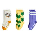 Cat 3-pack anti-slip socks
