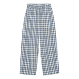 Dora Check Pants - Check Blue