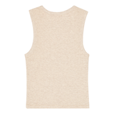 Elliot Tank Top - Antique White Melange