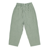 Dora Check Pants - Green Myrtle Check