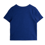 Planet emb ss tee - Blue