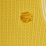 Cable knit tank