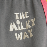 The milky way rainbow panel sweatpants