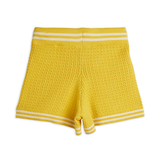 Cable knit shorts