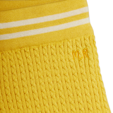 Cable knit shorts