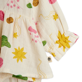 Space aop muslin ls body