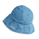 Lw denim dots aop sun hat