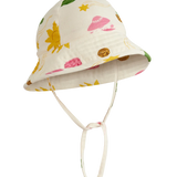 Space aop muslin sun hat