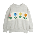 Violas panel sweatshirt grey melange