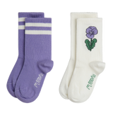 Viola stripe 2-pack socks