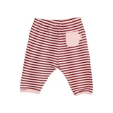 BB SOFT STRIPES PANTS POMEGRANATE