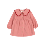 BB SOFT VELOUR DRESS PEONY