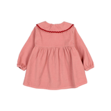 BB SOFT VELOUR DRESS PEONY