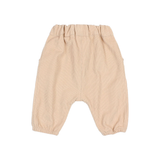 BB SOFT VELOUR PANTS - BISCUIT