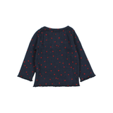 BB MINI CUORE T-SHIRT - NAVY