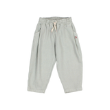 DRILL GIRLY PANTS EUCALYPTUS